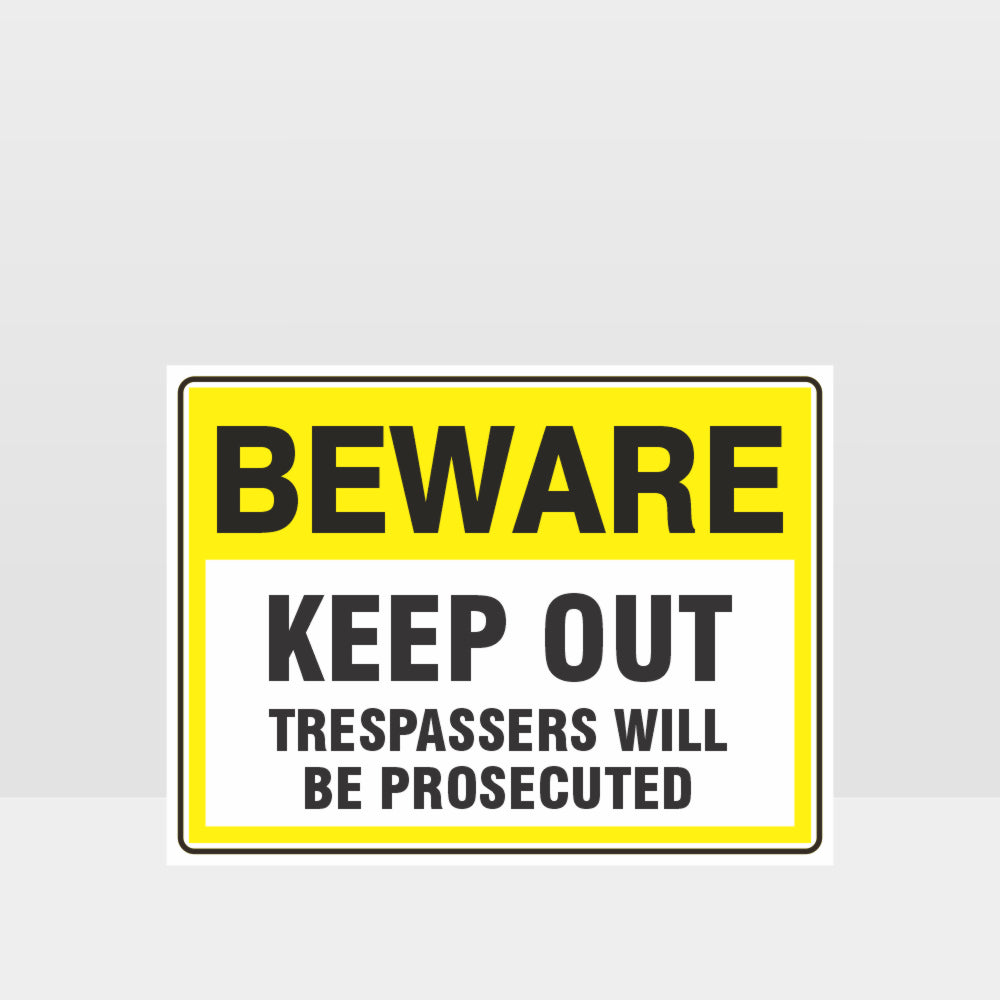 Custom Gate Signs,Beware Keep Out