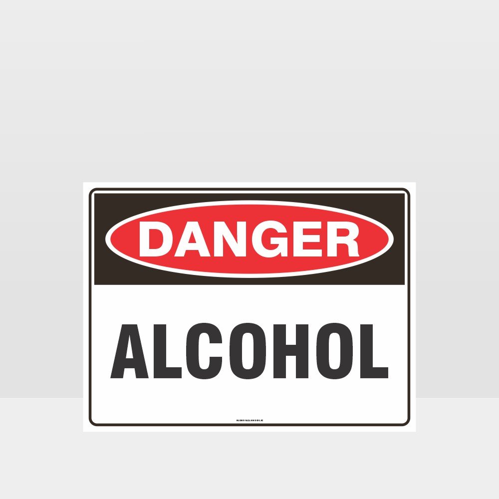 Custom Signs Personalized,Danger Alcohol Sign