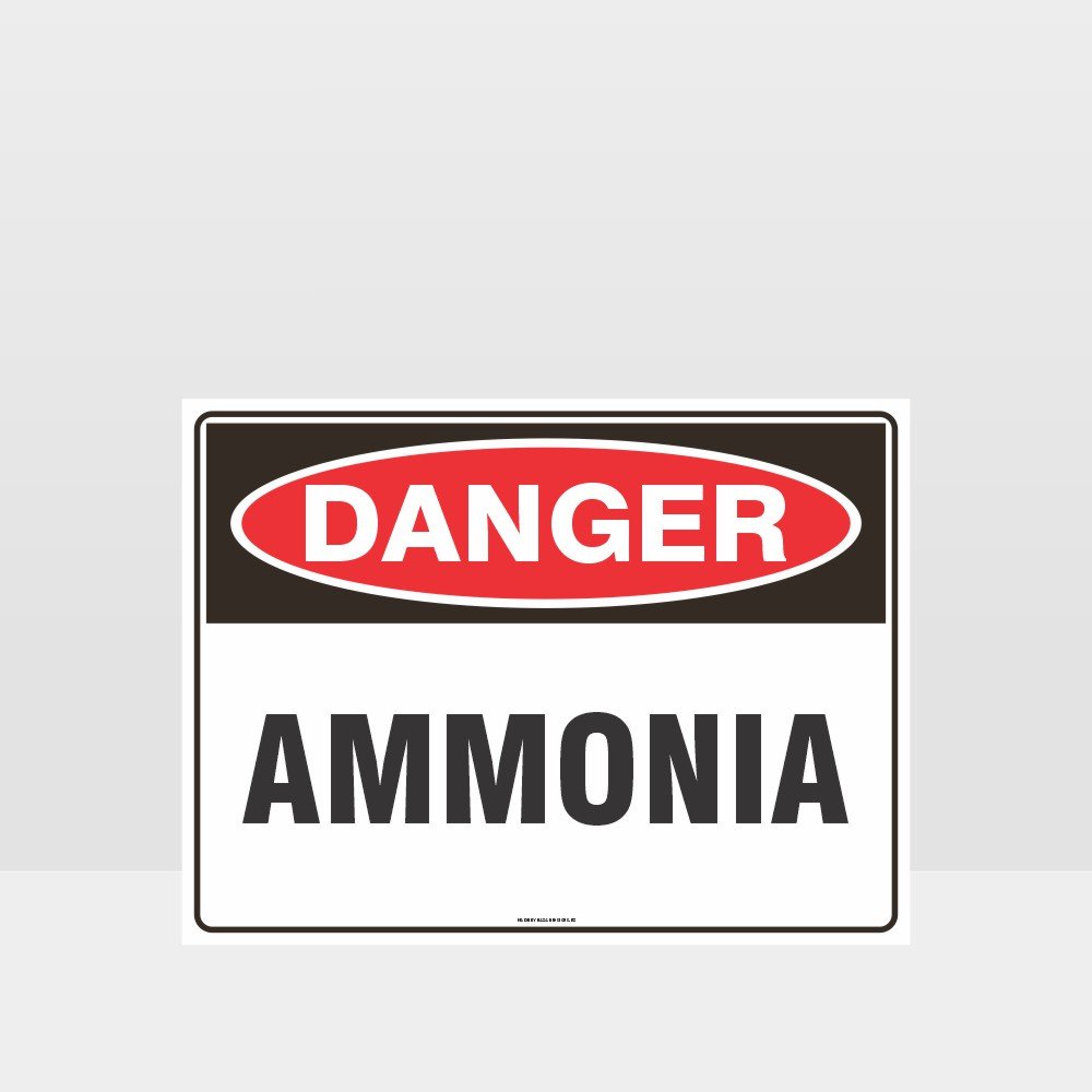 Custom Metal Sign,Danger Ammonia Sign