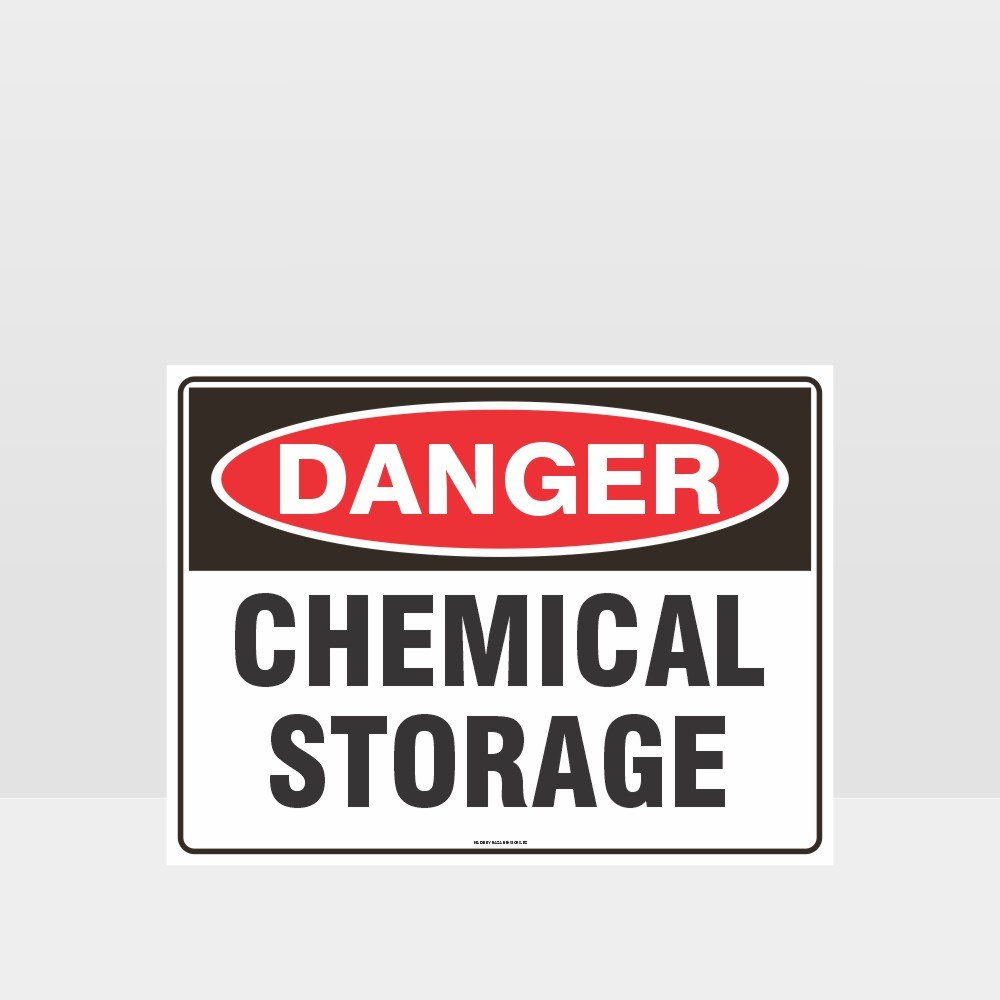 Customized Hazard Signs,Danger Chemical Storage Sign