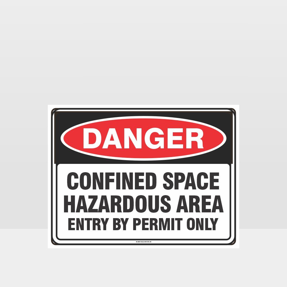 Custom Signs Personalized,Danger Confined Space Hazardous Area