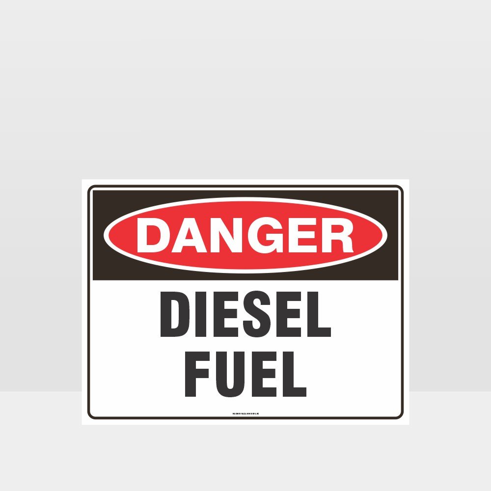 Custom Signs Personalized,Danger Diesel Fuel Sign