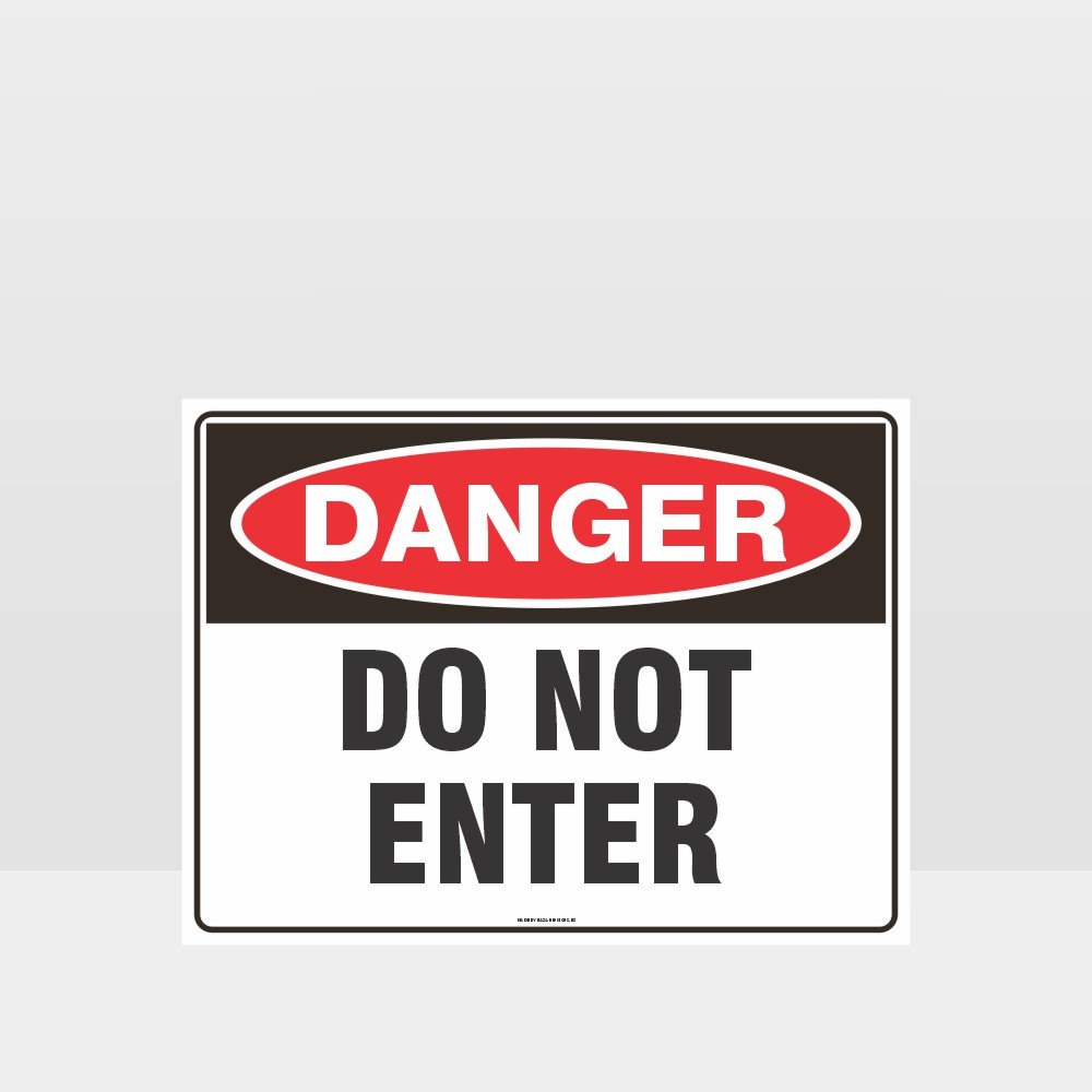 Custom Gate Signs,Danger Do Not Enter Sign