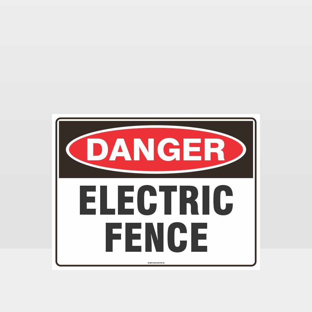 Custom Sign,Danger Electric Fence Sign