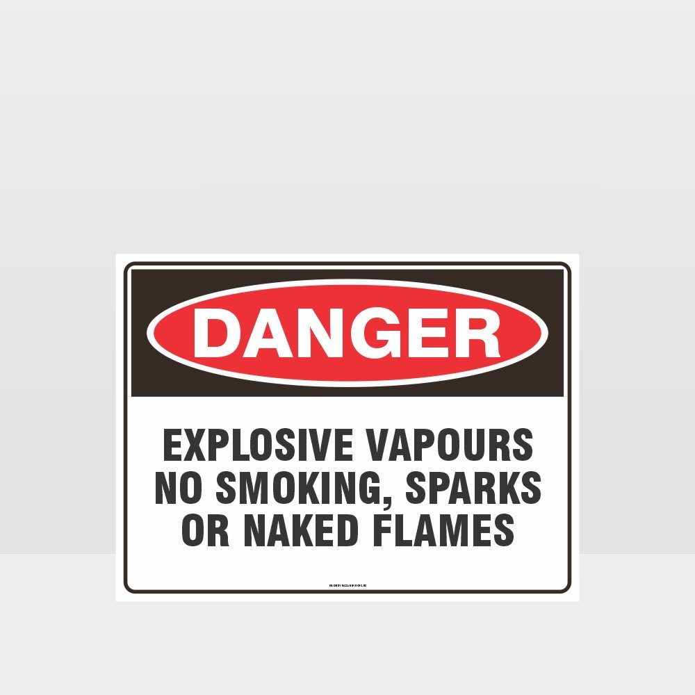 Custom Signs Personalized,Danger Explosive Vapours Sign