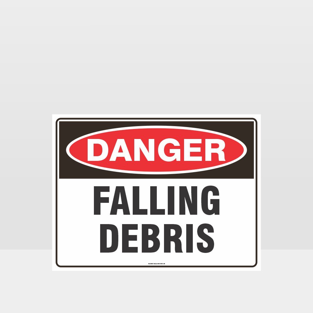Custom Yard Signs,Danger Falling Debris Sign