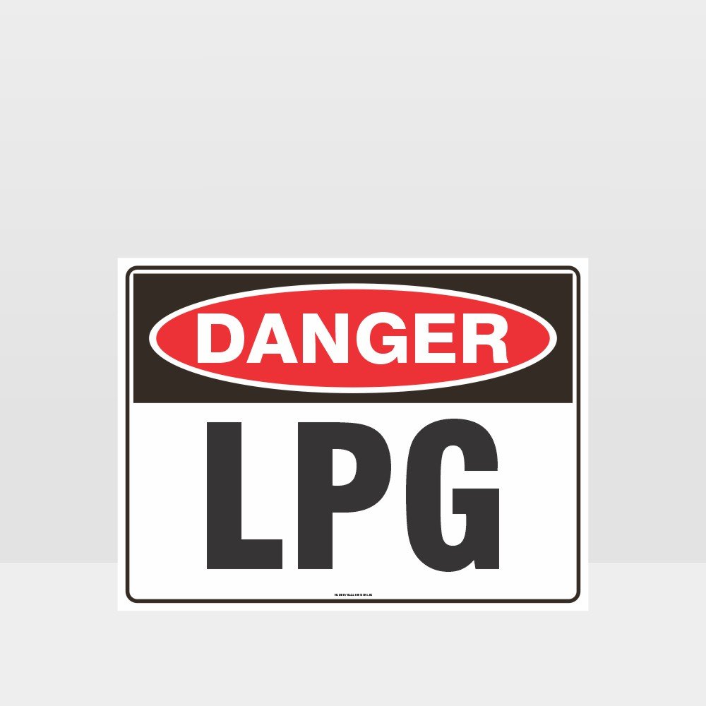 Custom Sign,Danger Lpg Sign