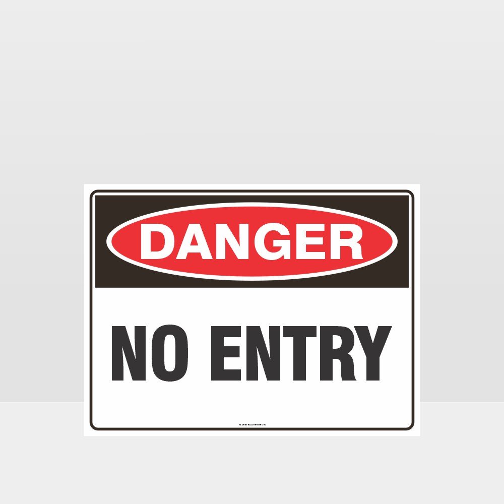 Customized Safety Signs,Danger No Entry Sign