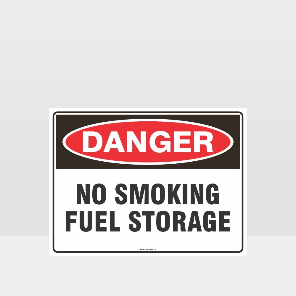 Custom Signs For Business,Danger No Smoking Fuel Storage Sign