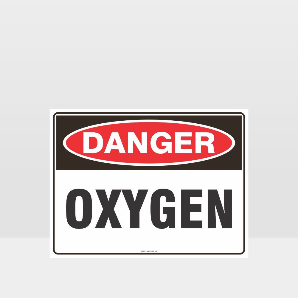 Customized Safety Signs,Danger Oxygen Sign