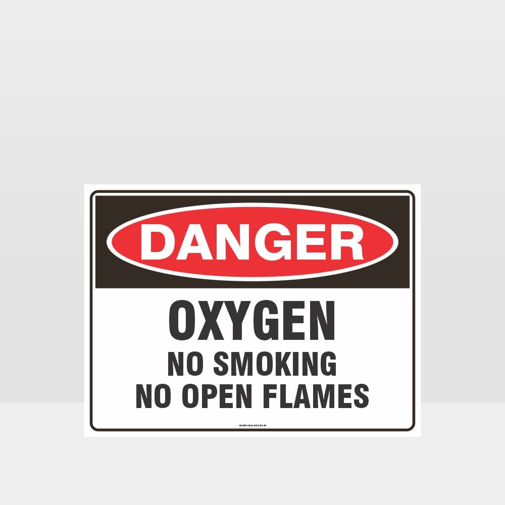 Custom Signs For Business,Danger Oxygen No Smoking Sign