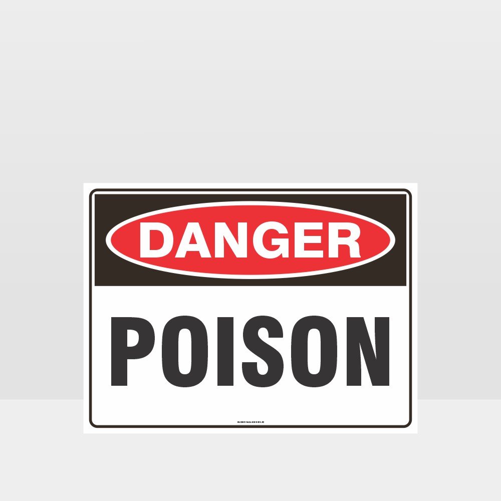 Customized Hazard Signs,Danger Poison Sign