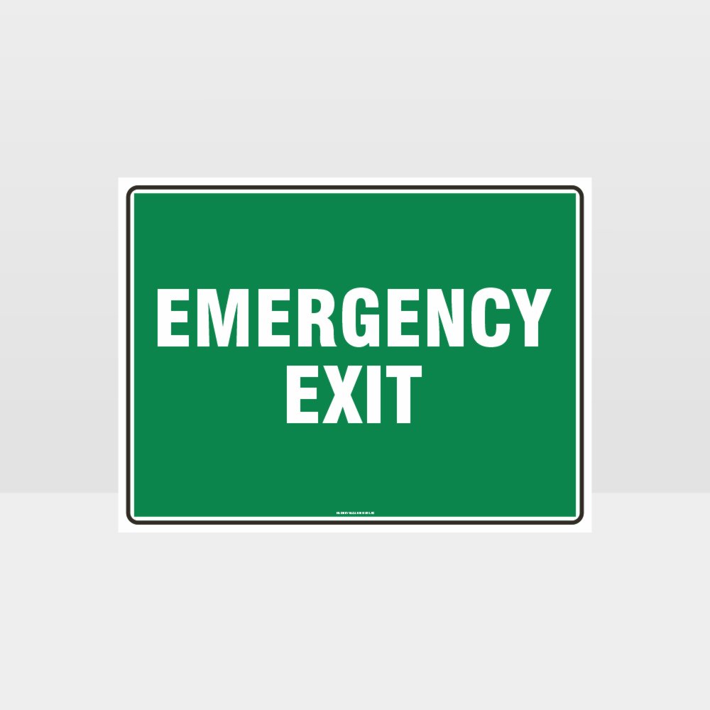 Custom Metal Sign,Emergency Exit Sign