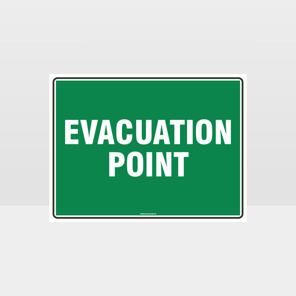 Customized Hazard Signs,Evacuation Point Sign