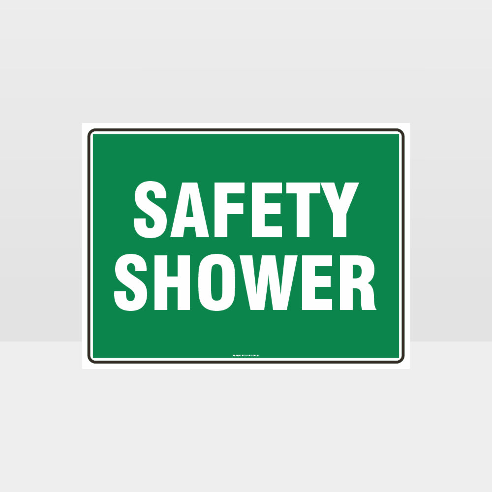 Custom Gate Signs,Safety Shower Sign