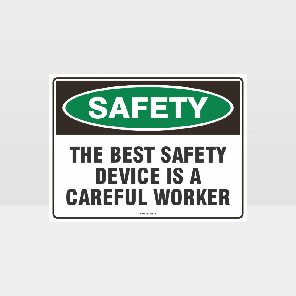 Custom Gate Signs,Careful Worker Sign