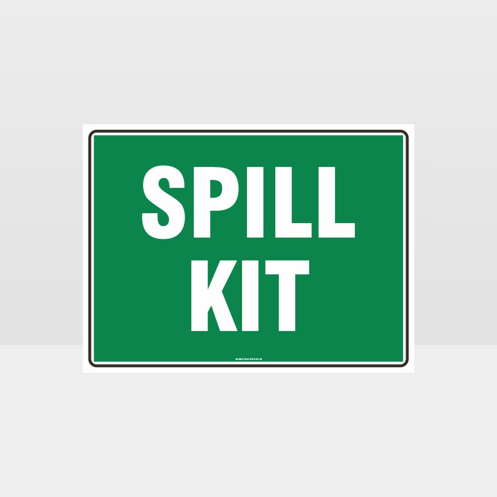 Customized Hazard Signs,Spill Kit 01 Sign