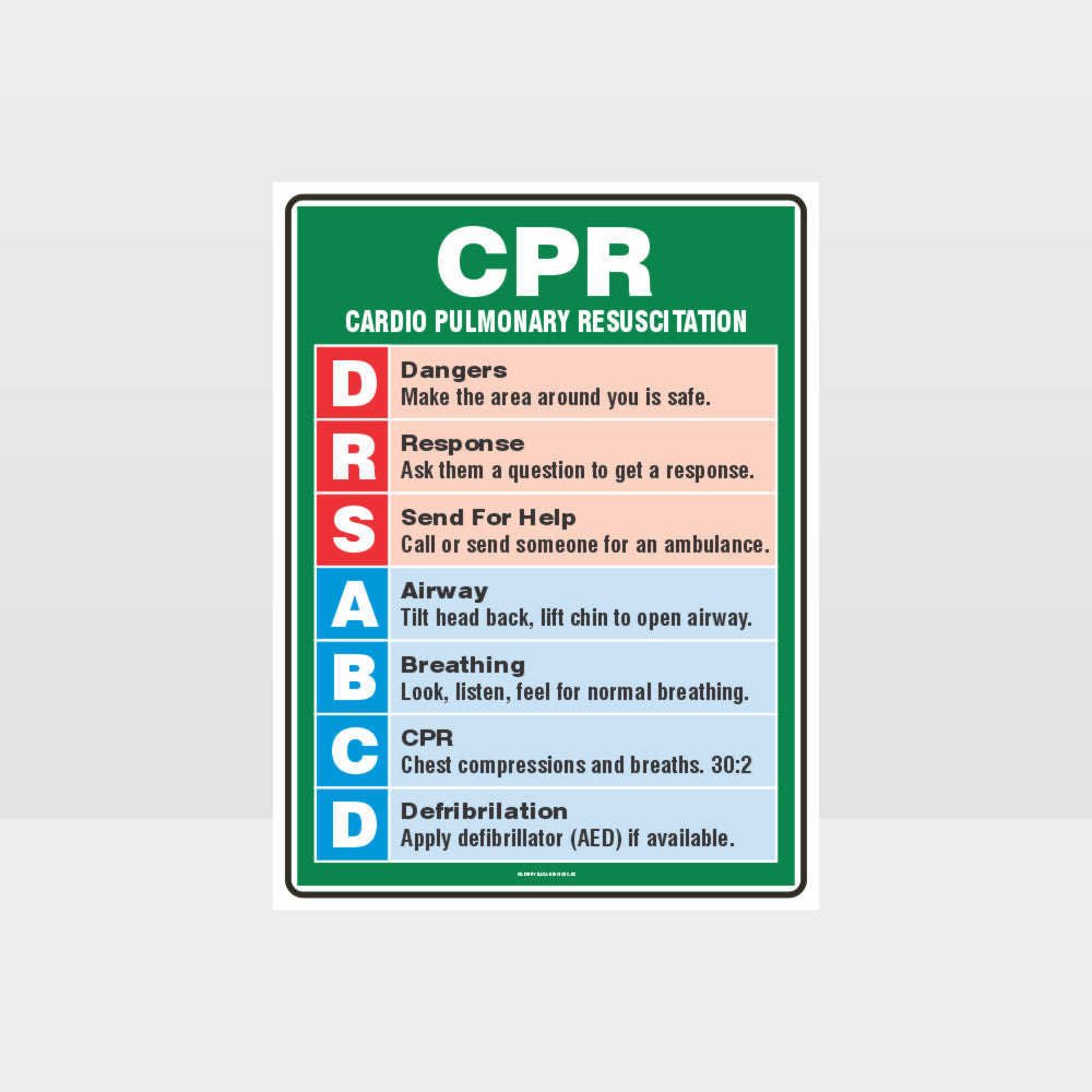 Customized Safety Signs,Cpr Sign