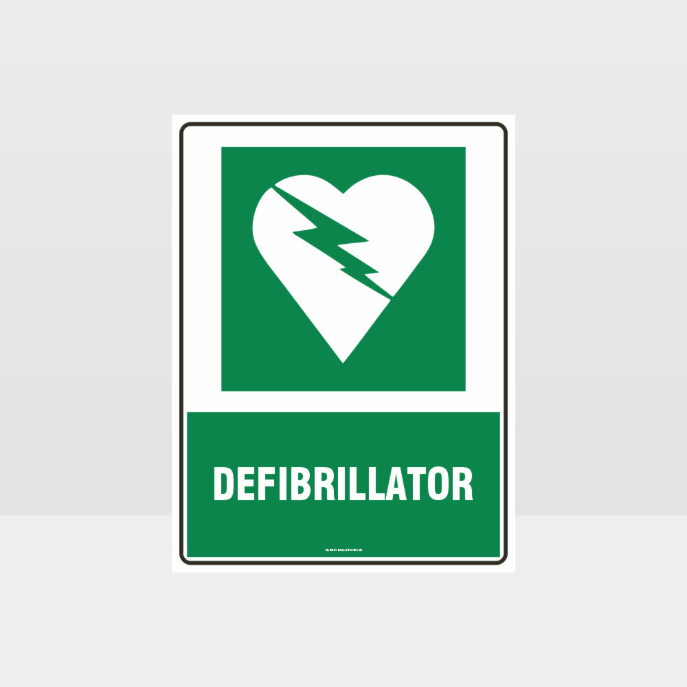 Custom Design Sign,Defibrillator Sign