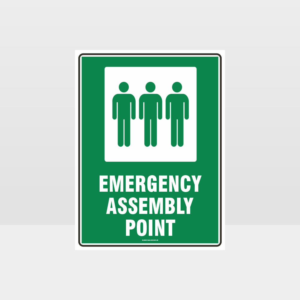 Custom Signs Outdoor Metal,Emergency Assembly Point Sign