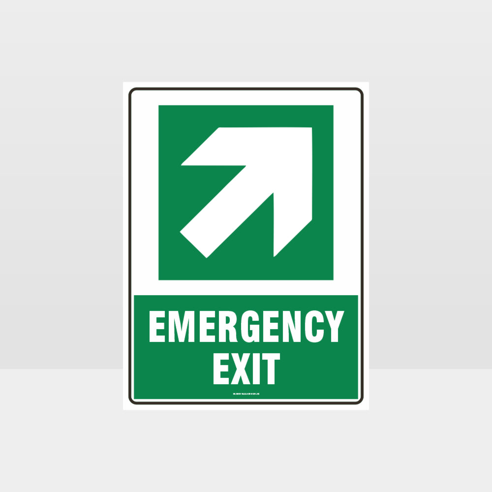 Custom Yard Signs,Emergency Exit Arrow Sign