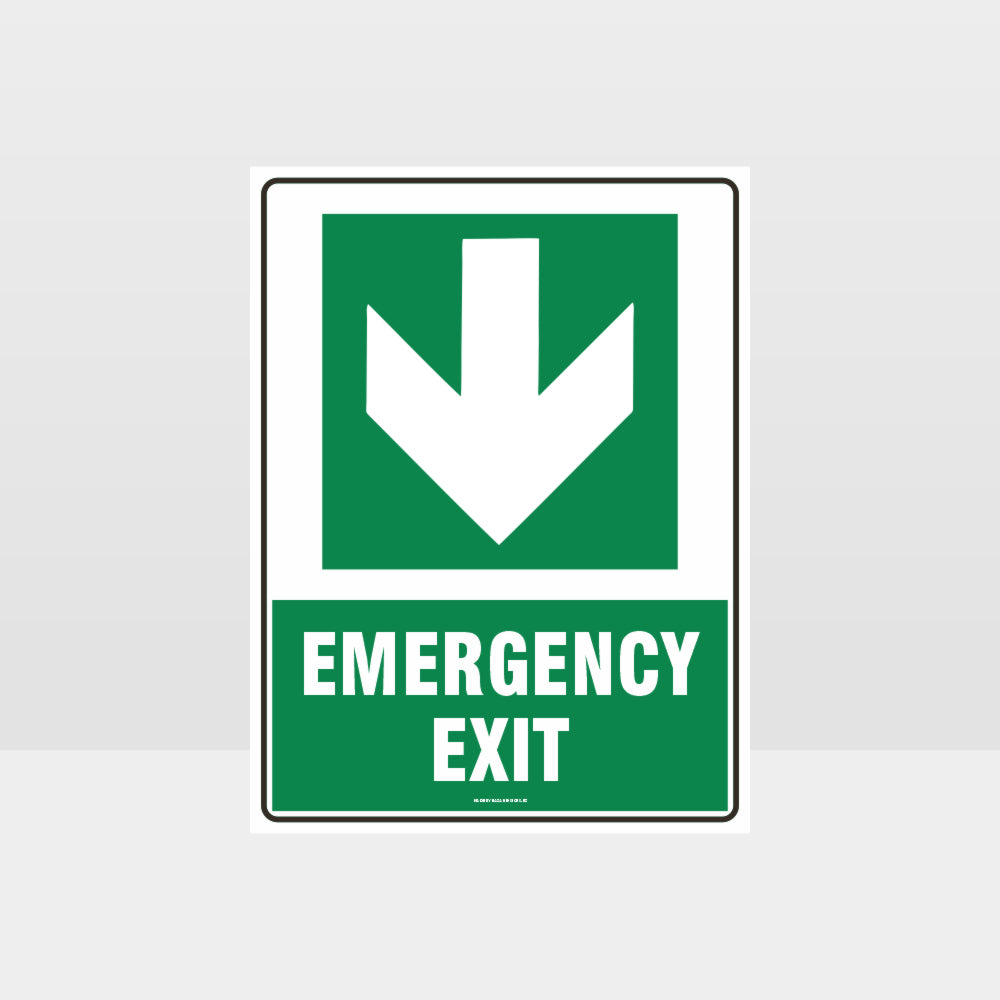 Custom Design Sign,Emergency Exit Arrow 05 Sign