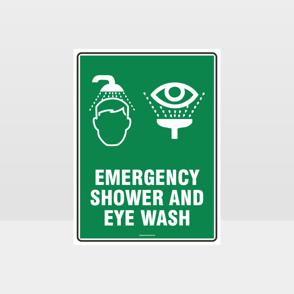 Custom Signs Personalized,Emergency Shower 02 Sign