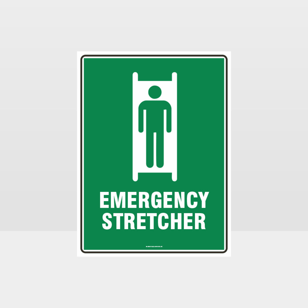 Custom Design Sign,Emergency Stretcher Sign