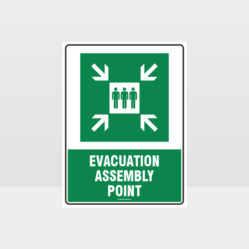 Customized Safety Signs,Evacuation Assembly Point Sign