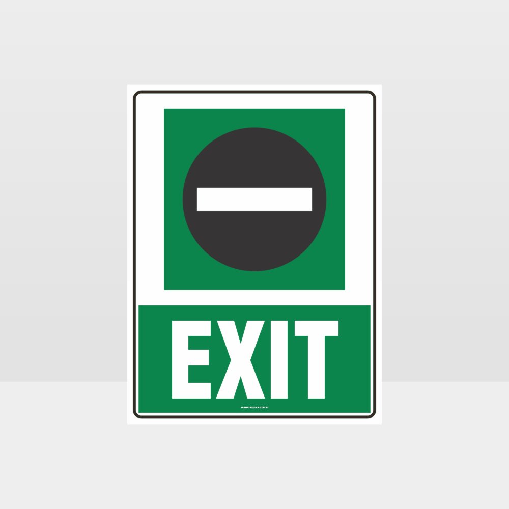 Custom Design Sign,Exit 01 Sign
