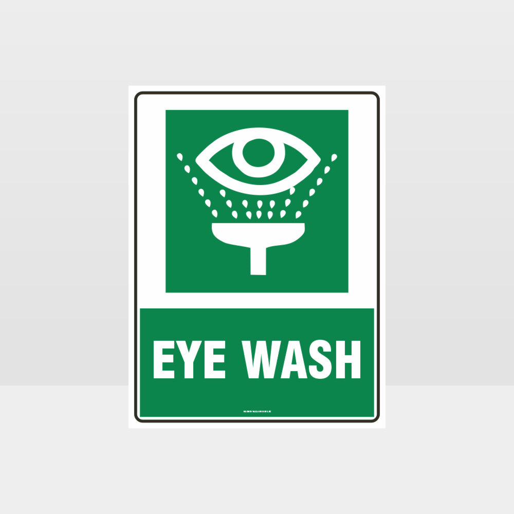 Customized Safety Signs,Eye Wash Sign