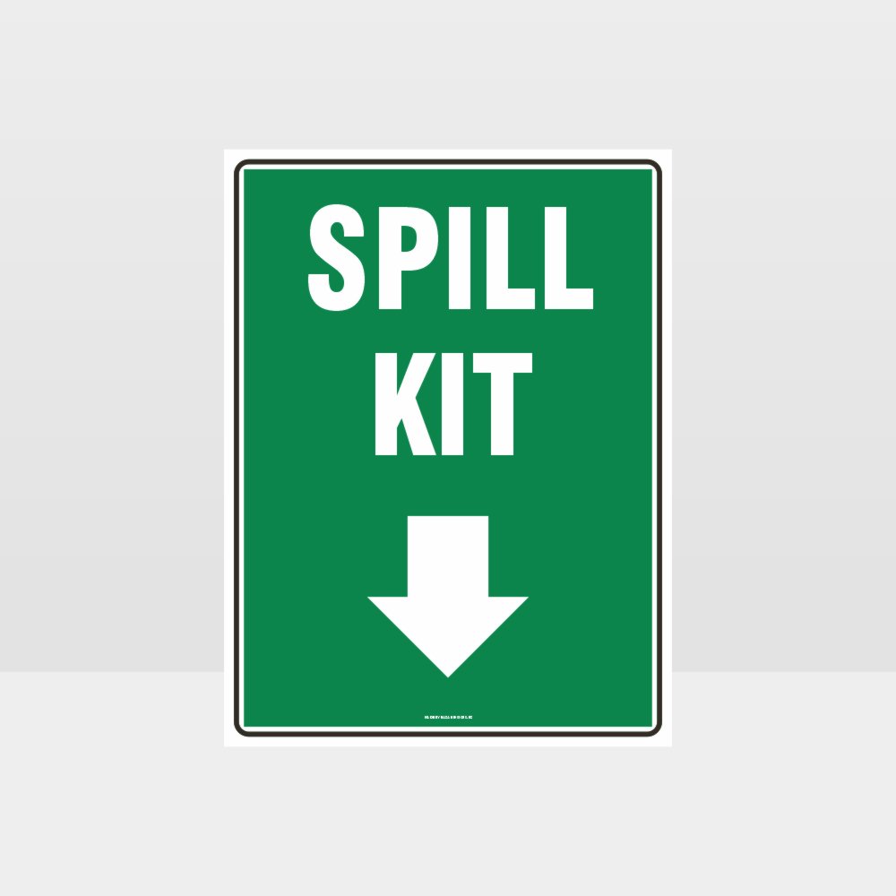 Customized Hazard Signs,Spill Kit Sign P