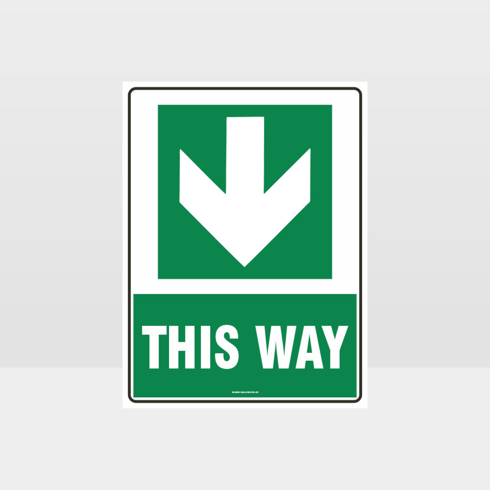 Custom Sign,This Way Arrow 05 Sign
