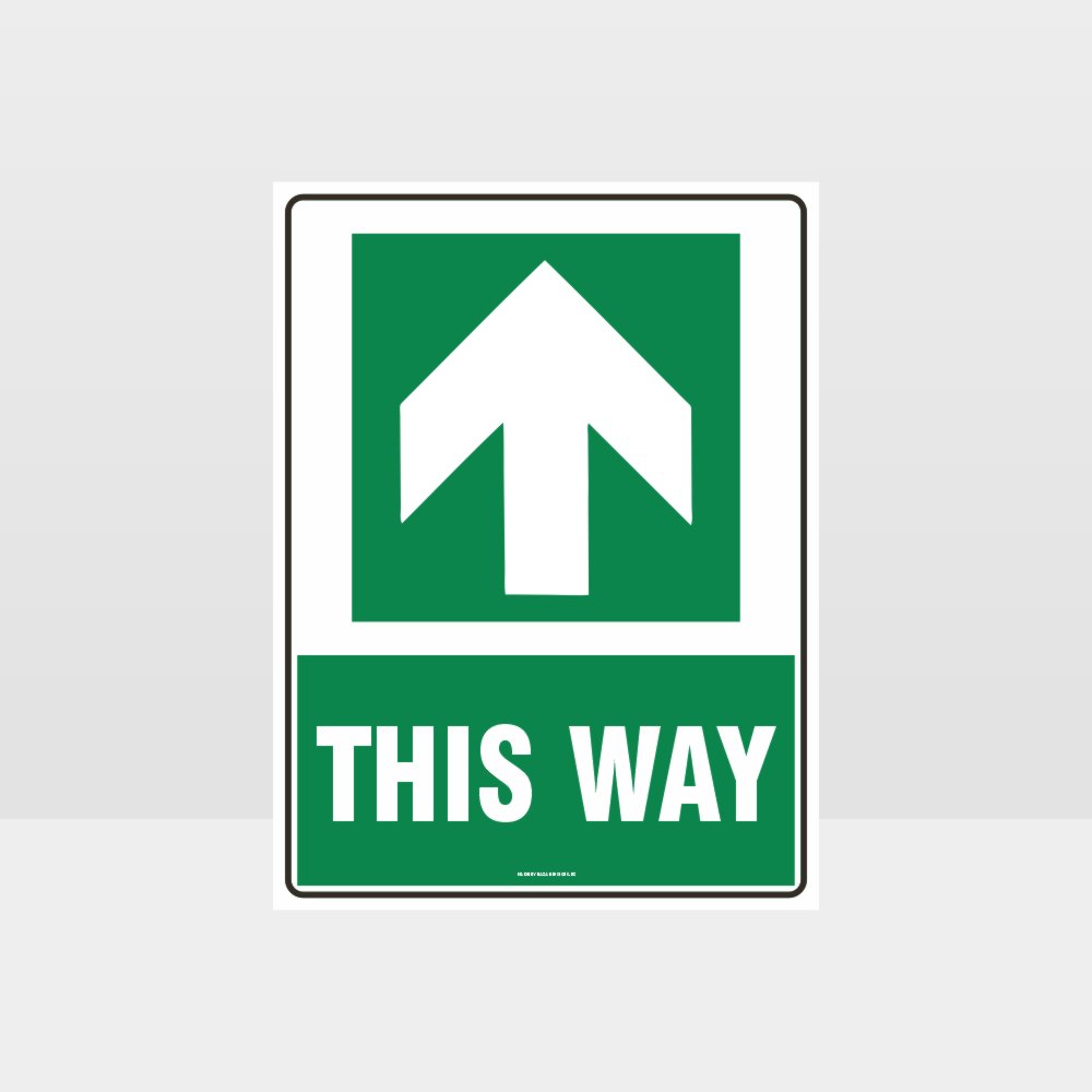 Custom Signs Personalized,This Way Arrow 07 Sign