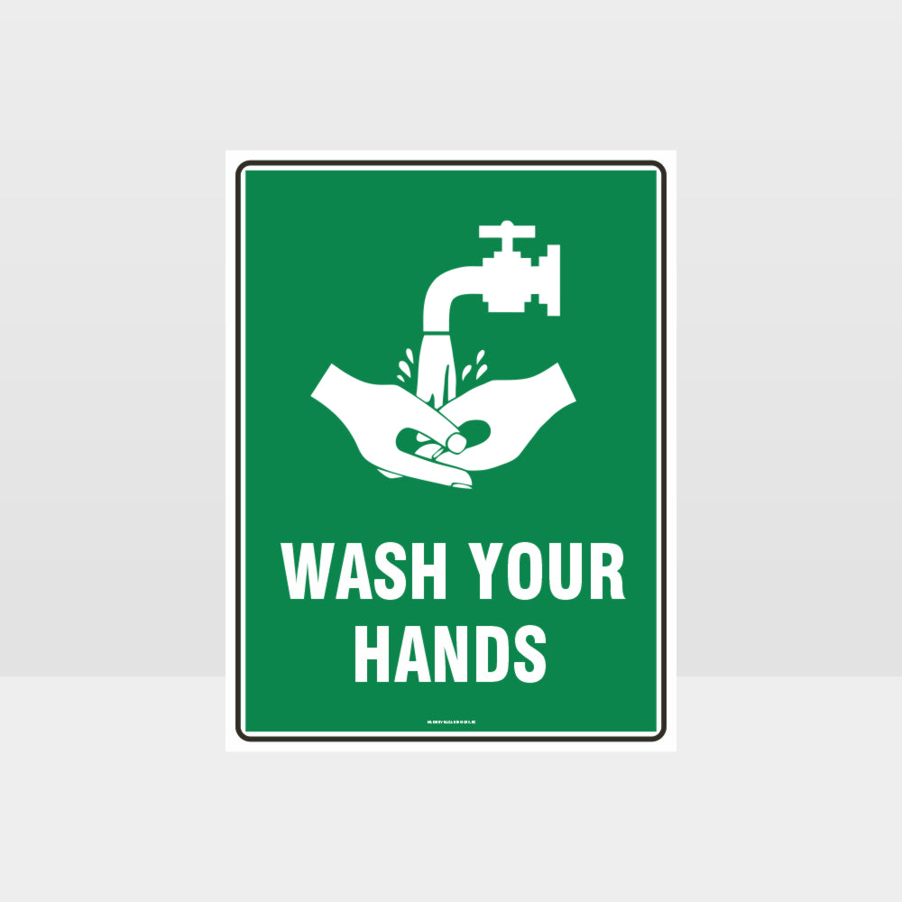 Custom Signs Outdoor Metal,Wash Your Hands Sign
