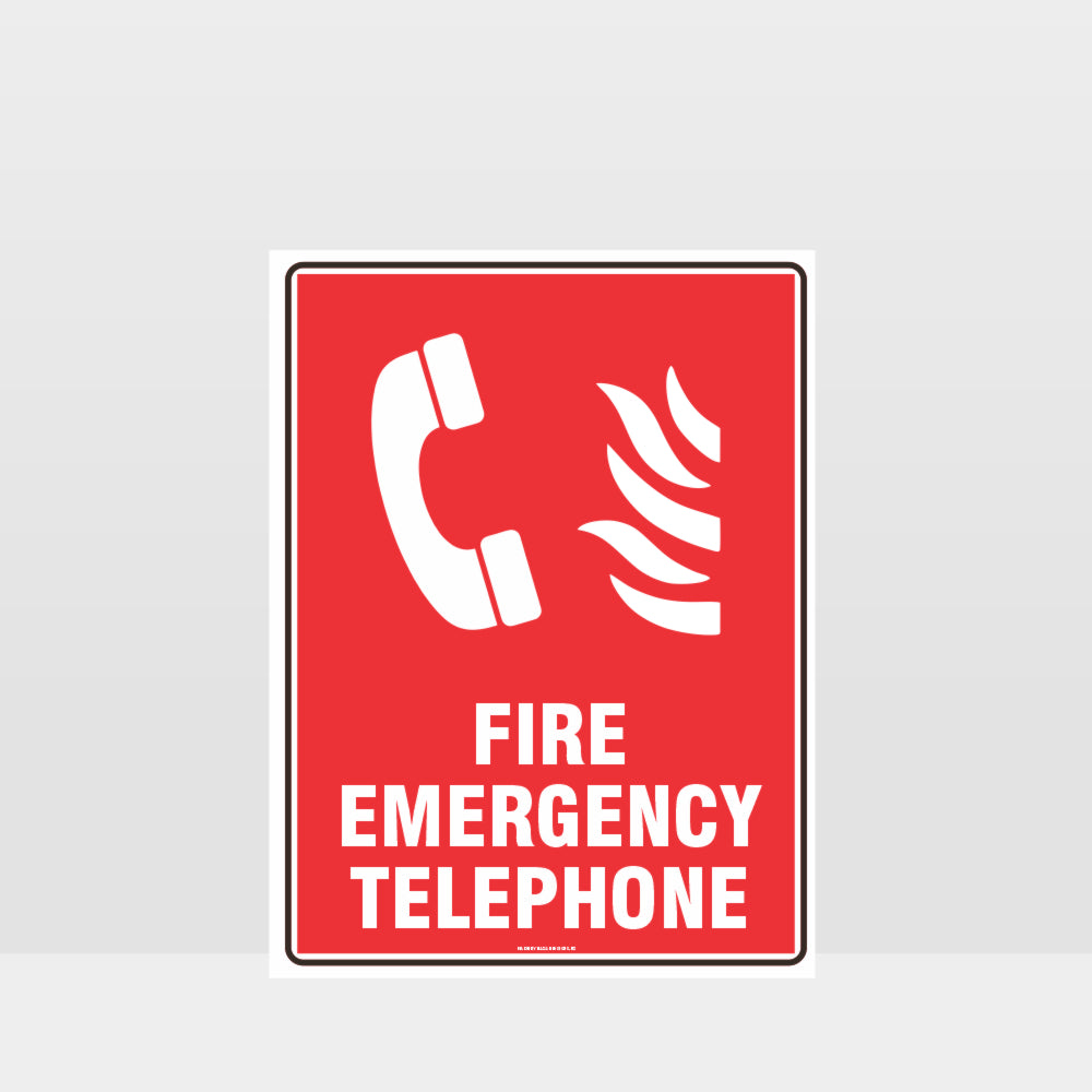 Custom Signs Outdoor Metal,Fire Emergency Telephone Sign