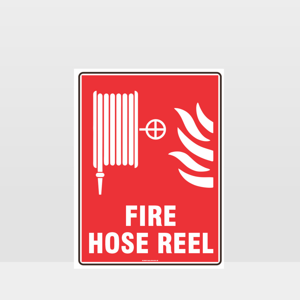 Custom Signs Personalized,Fire Hose Reel Sign (Portrait)
