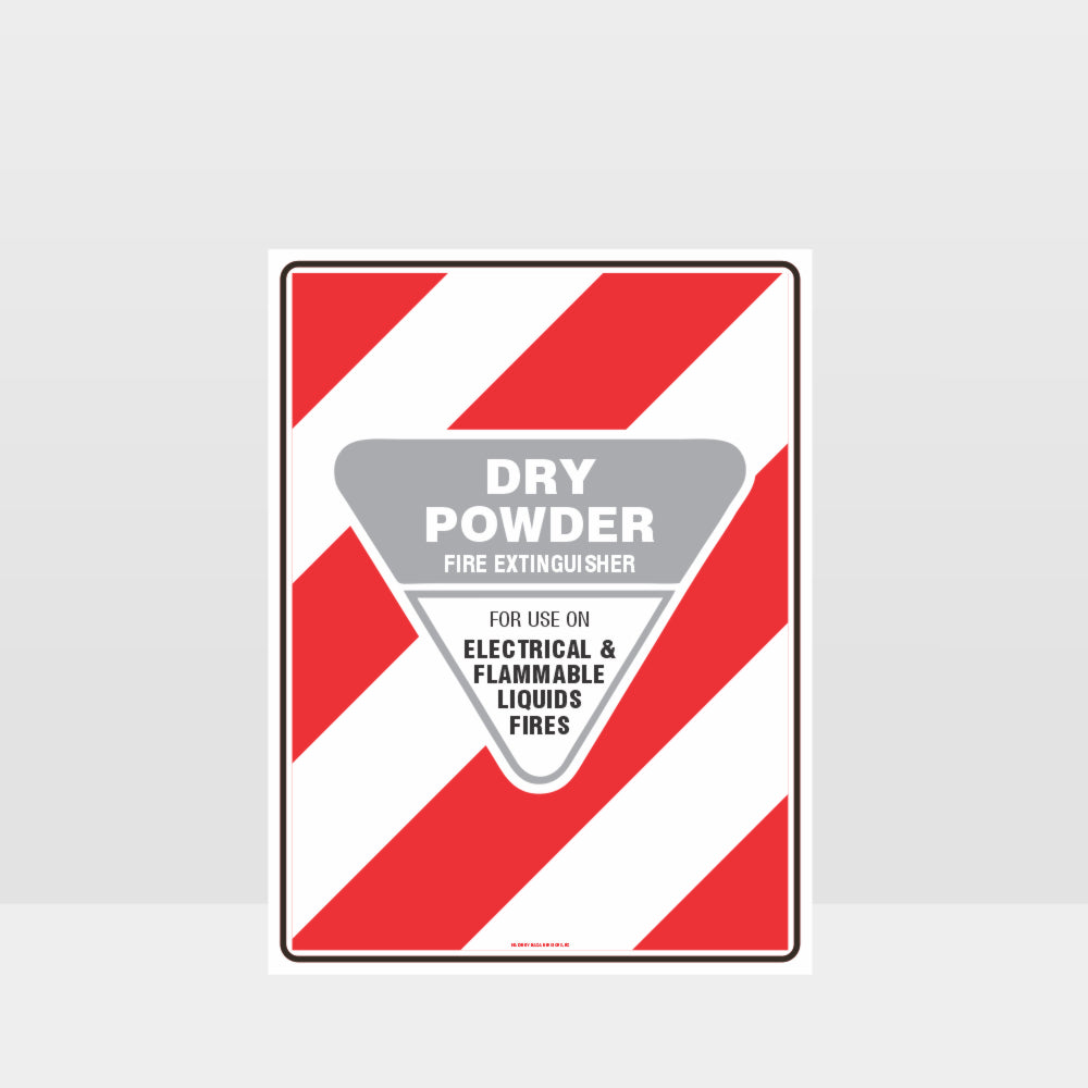 Custom Metal Sign,Dry Powder Fire Extinguisher Sign