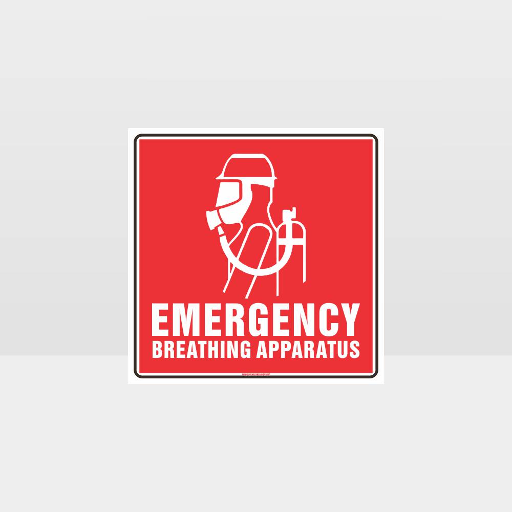 Custom Yard Signs,Breathing Apparatus Emergency Sign