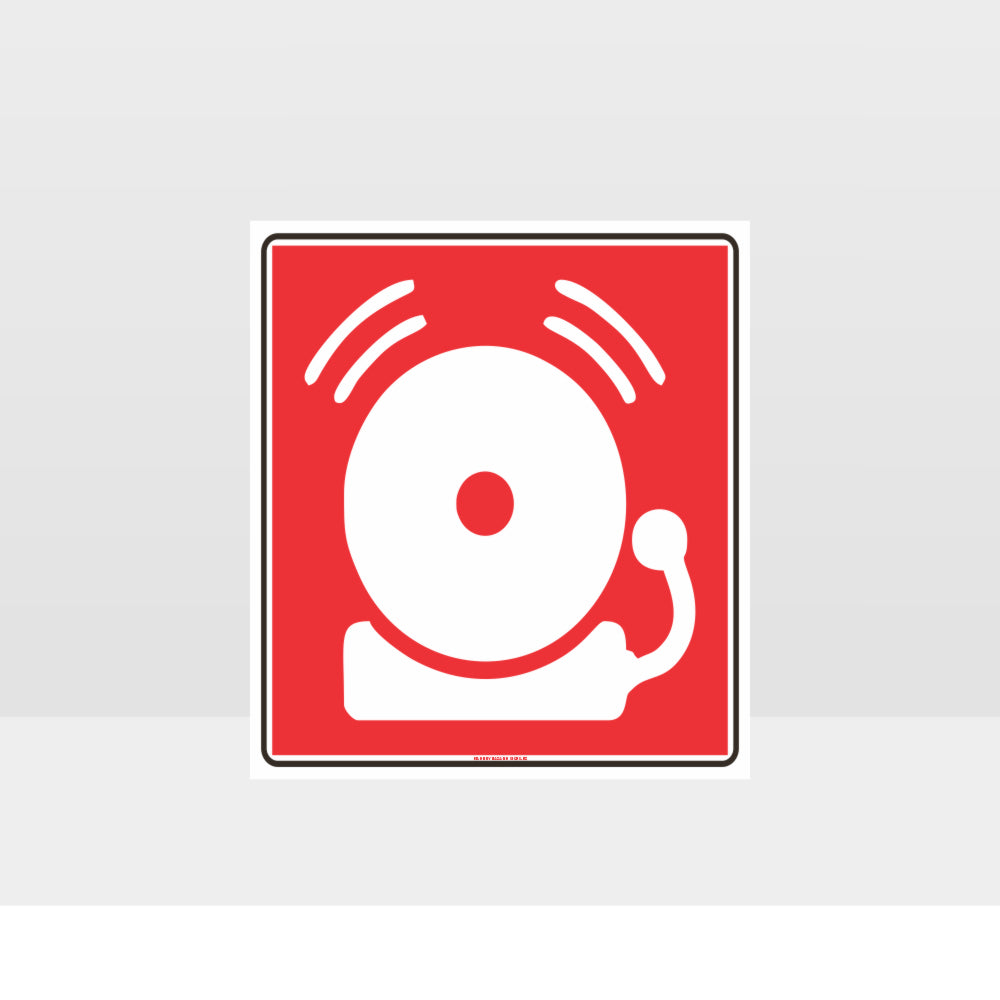 Custom Signs Outdoor Metal,Fire Alarm Bell Sign (Square)