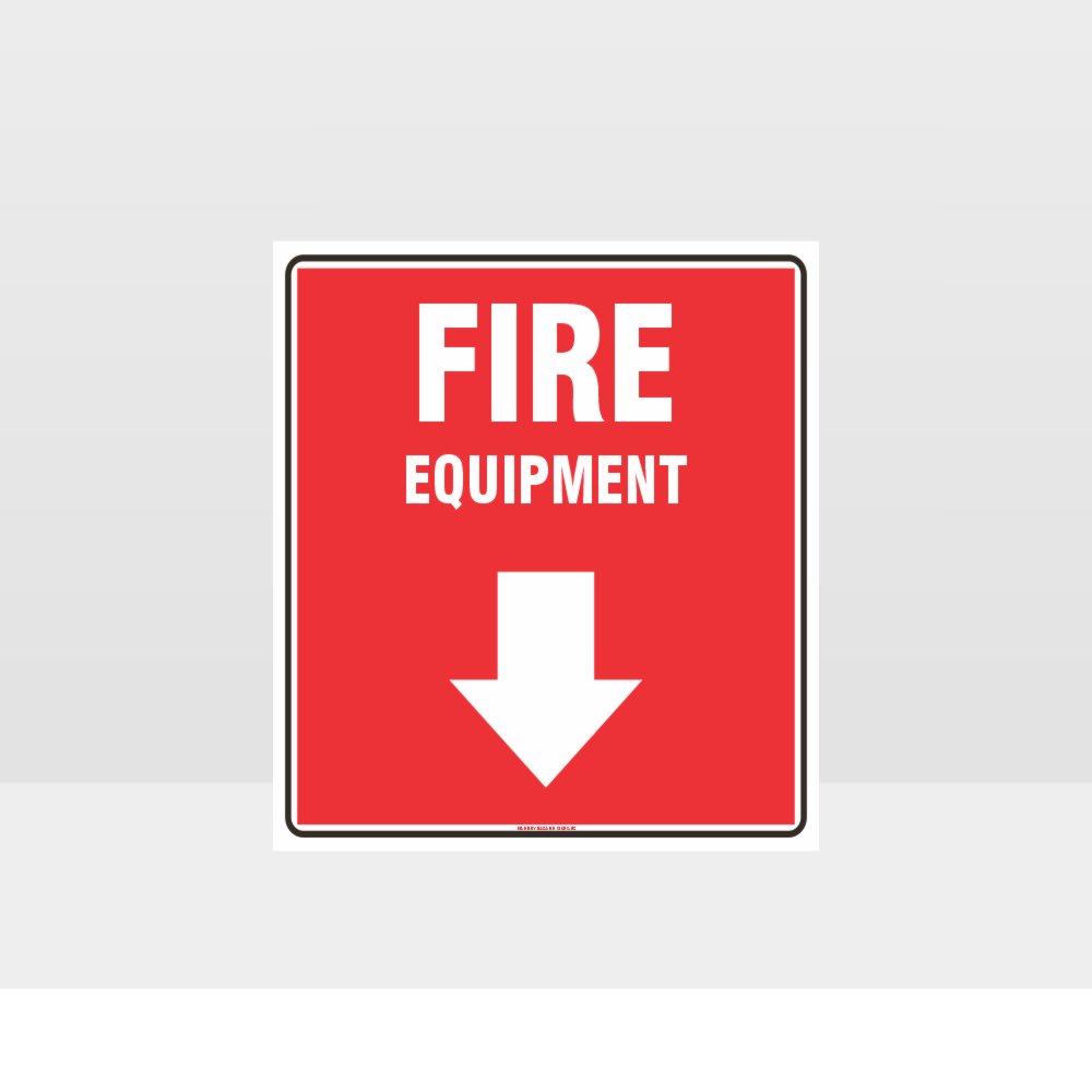 Custom Signs Outdoor Metal,Fire Equipment Sign (Square)