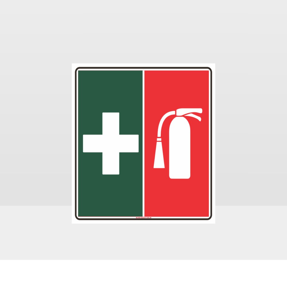 Customized Safety Signs,First Aid Fire Extinguisher Symbol Sign