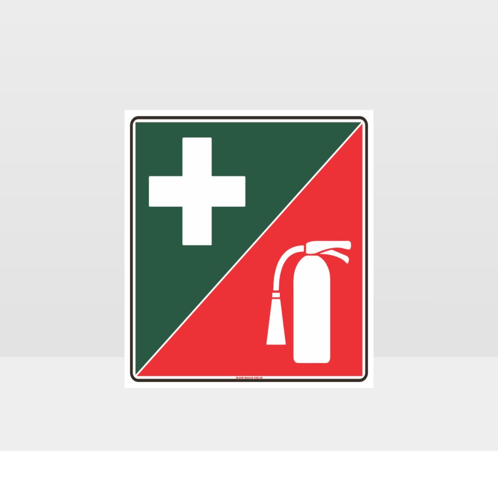 Custom Signs For Business,First Aid Fire Extinguisher Sign 02