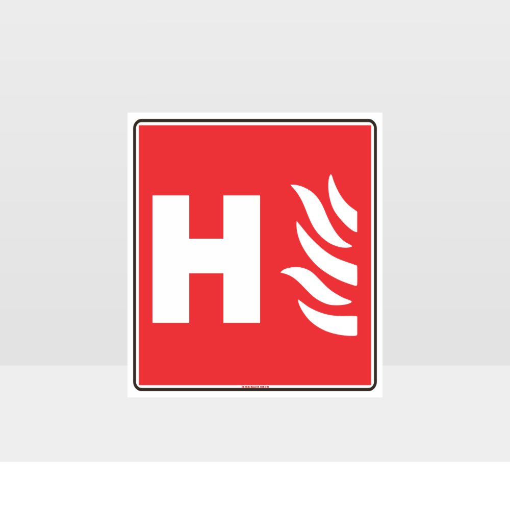 Custom Metal Sign,Fire Hose Symbol Sign 03