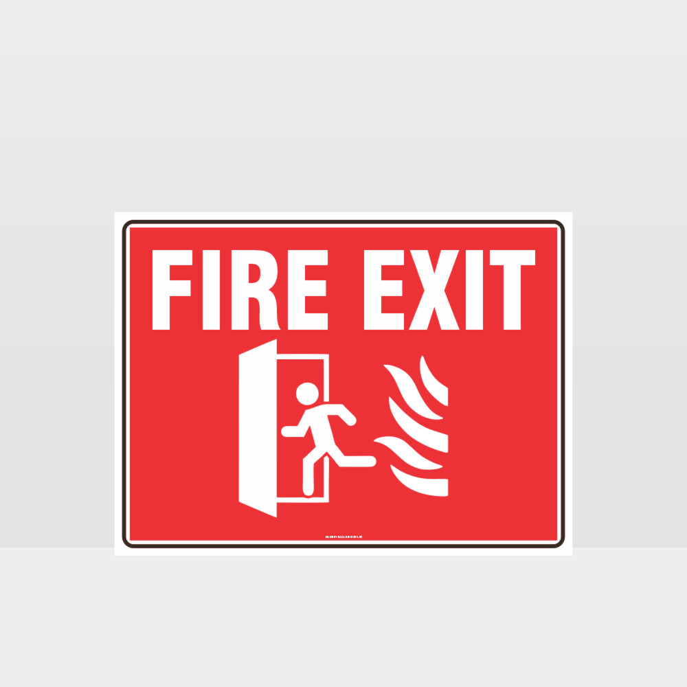 Custom Signs Outdoor Metal,Fire Exit Sign
