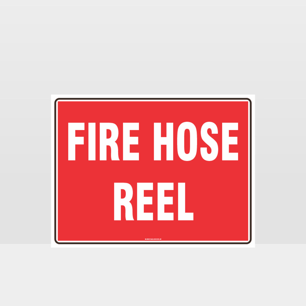 Custom Yard Signs,Fire Hose Reel Text Sign