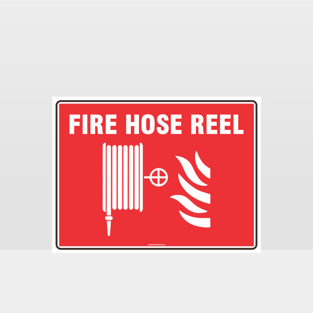 Custom Signs Outdoor Metal,Fire Hose Reel Sign 01