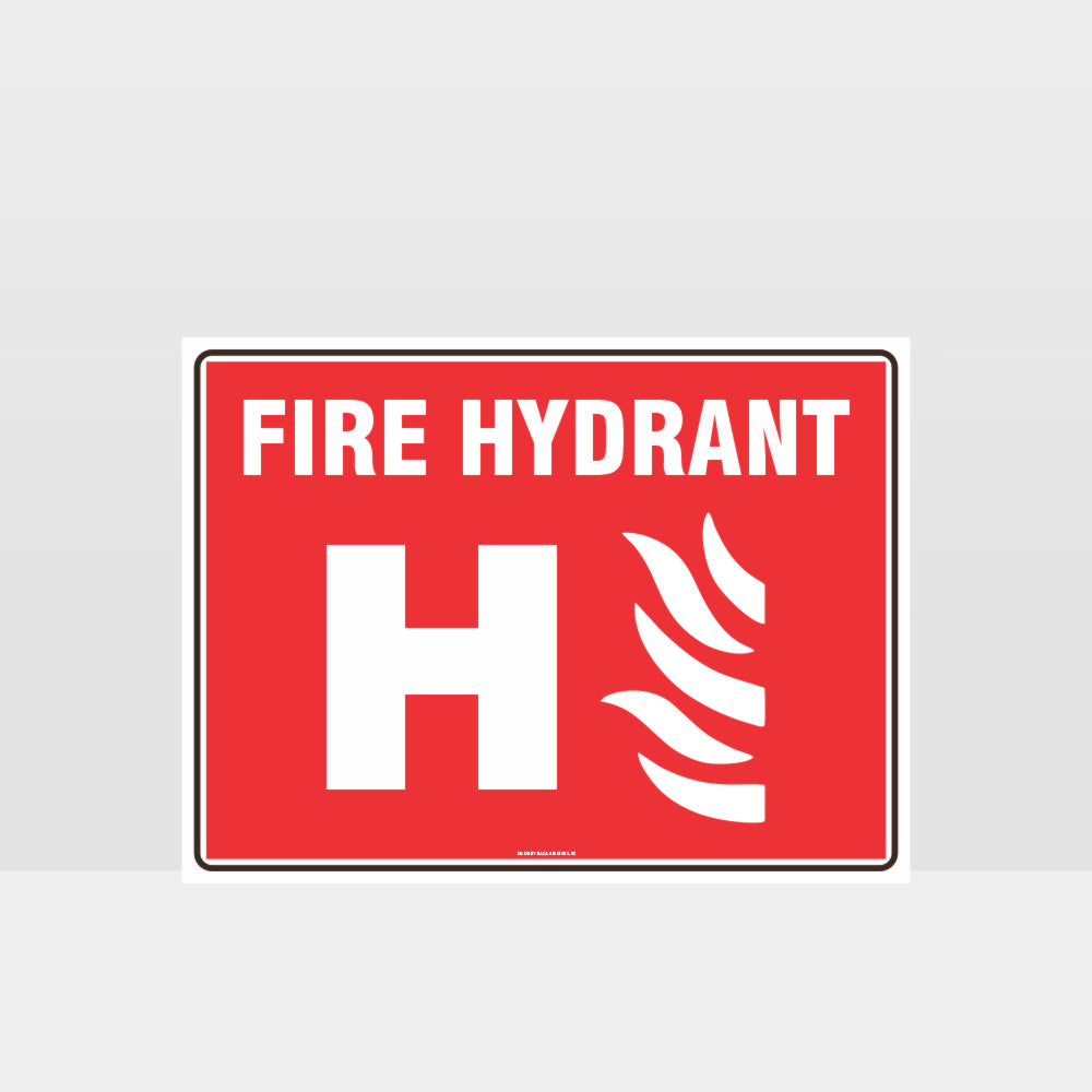 Custom Design Sign,Fire Hydrant Sign (Landscape)