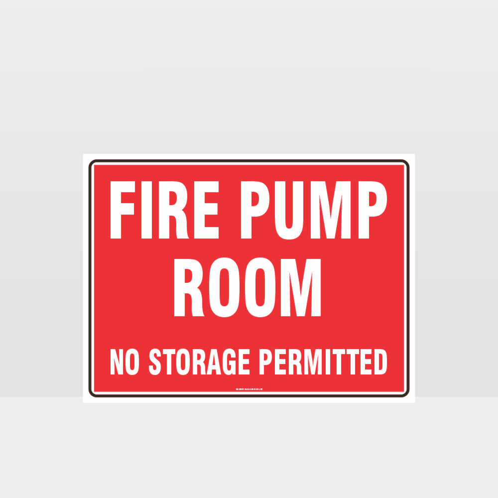 Custom Signs Personalized,Fire Pump Room Sign