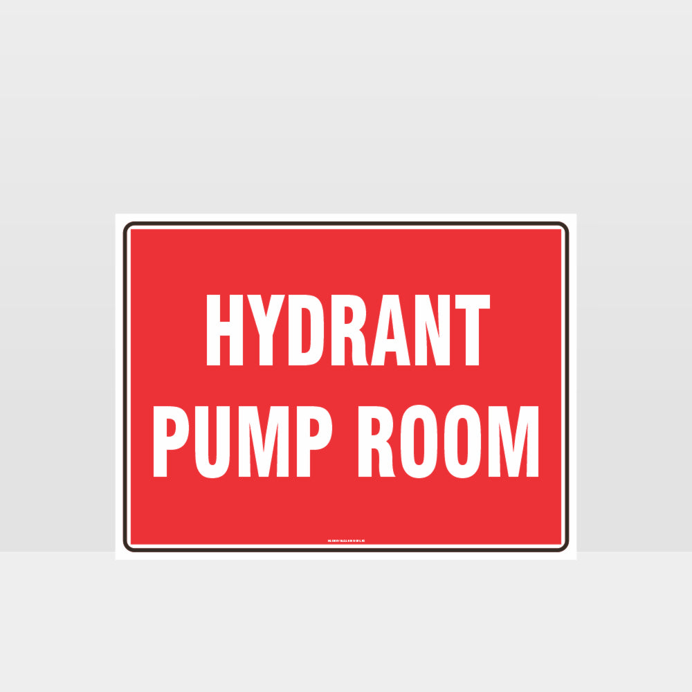 Custom Signs Outdoor Metal,Hydrant Pump Room Sign